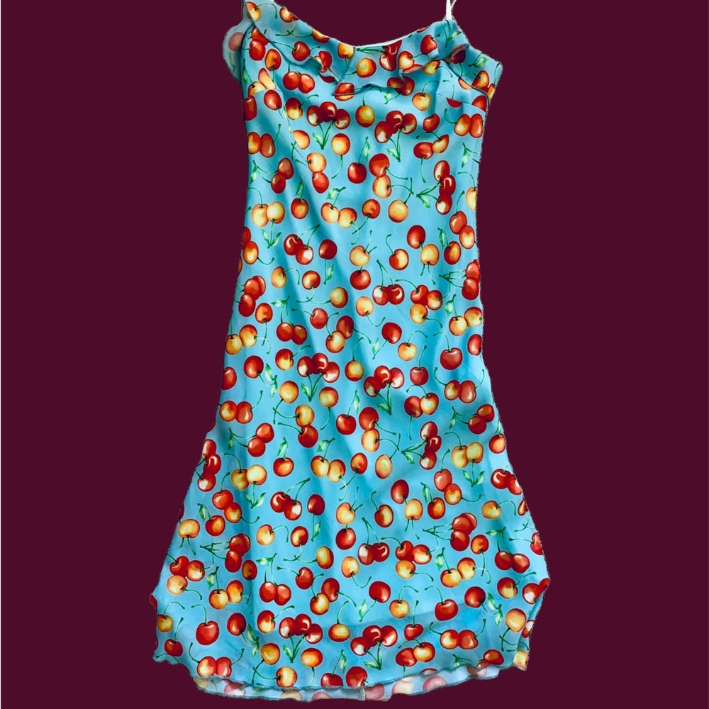 Cherry Y2K Midi Dress